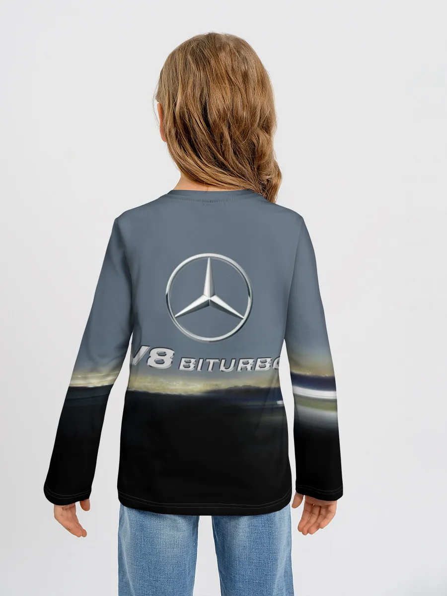 Детский лонгслив / V8 Biturbo