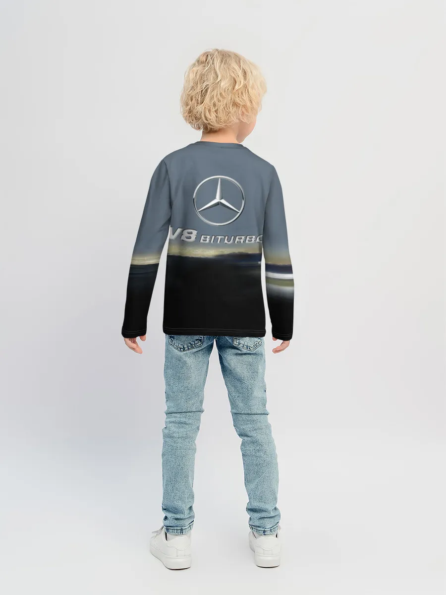 Детский лонгслив / V8 Biturbo