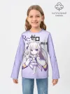 Детский лонгслив / Re:Zero. Эмилия