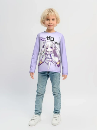Детский лонгслив / Re:Zero. Эмилия