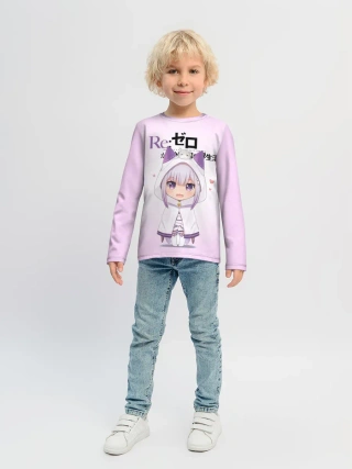 Детский лонгслив / Re:Zero. Эмилия