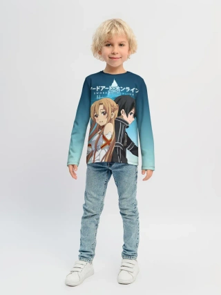 Детский лонгслив / Мастера меча онлайн