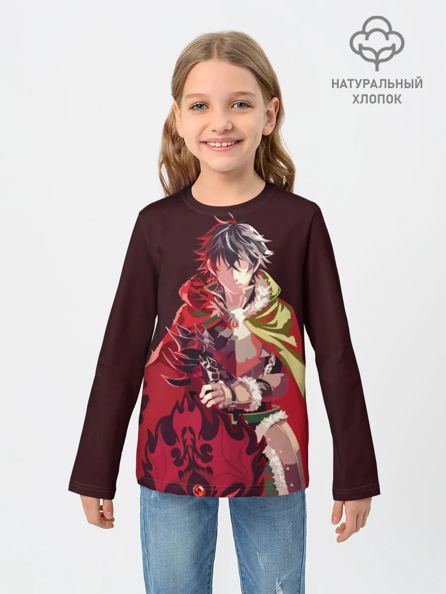 Детский лонгслив / Восхождение Героя Щита