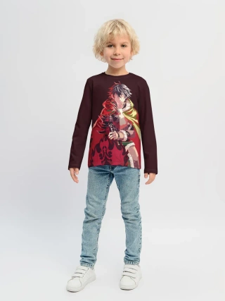 Детский лонгслив / Восхождение Героя Щита