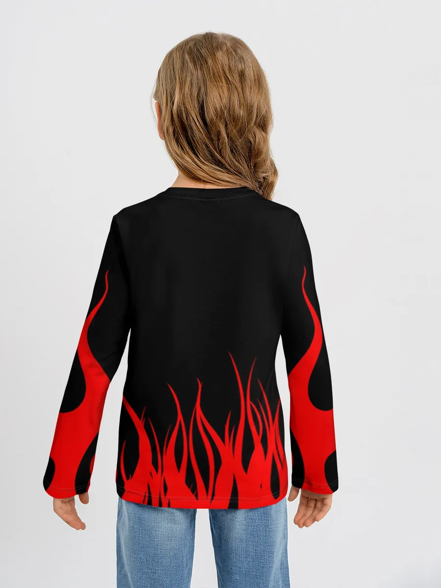 Детский лонгслив / AC DC