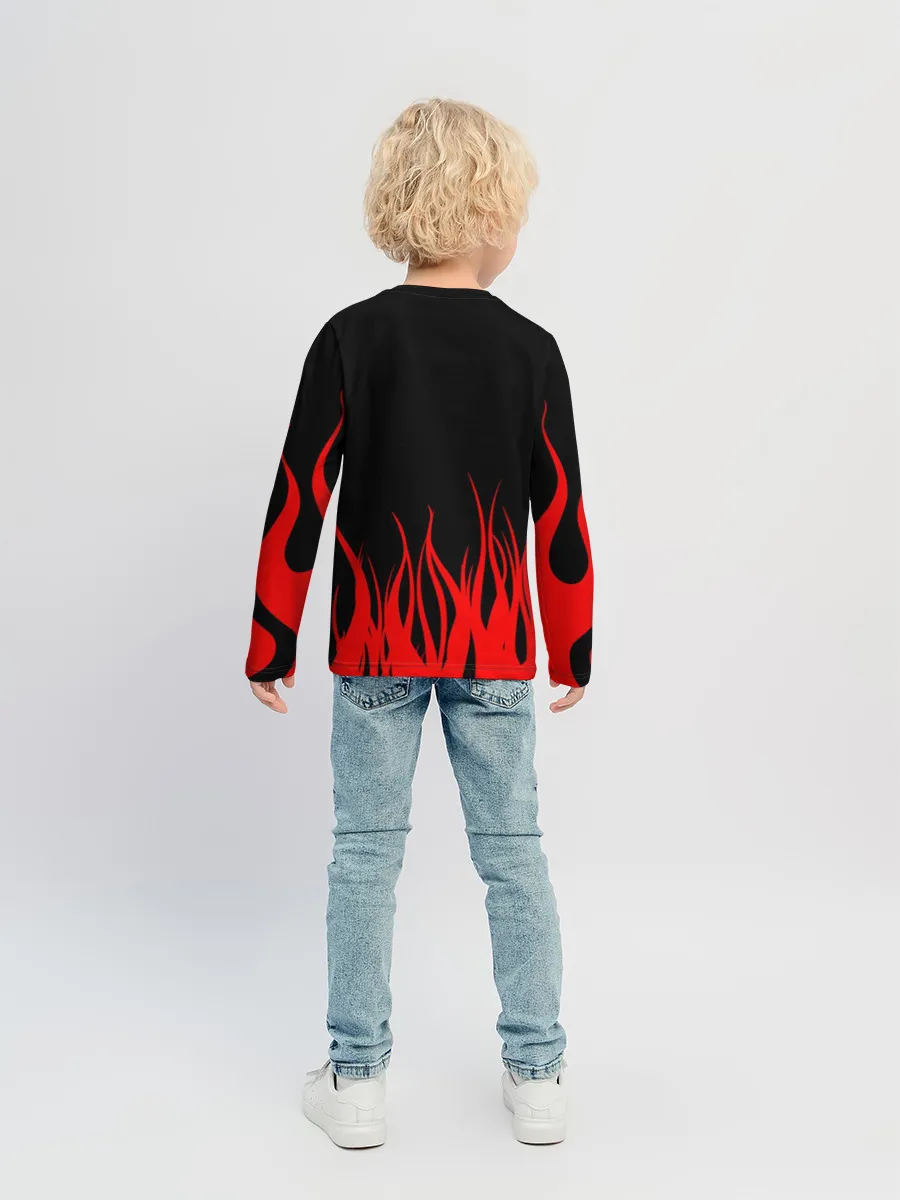 Детский лонгслив / AC DC