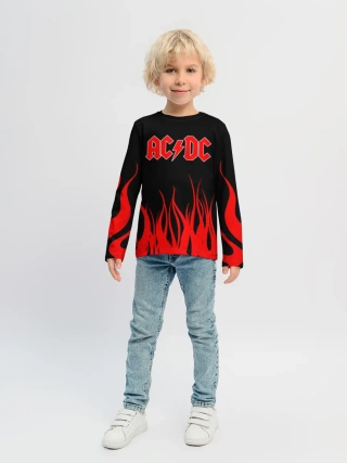 Детский лонгслив / AC DC