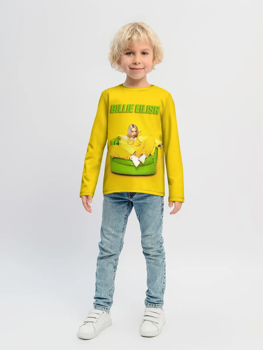 Детский лонгслив / Billie Eilish