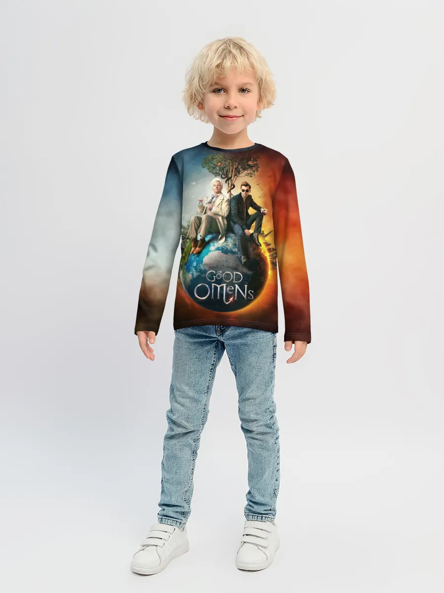 Детский лонгслив / Благие знамения