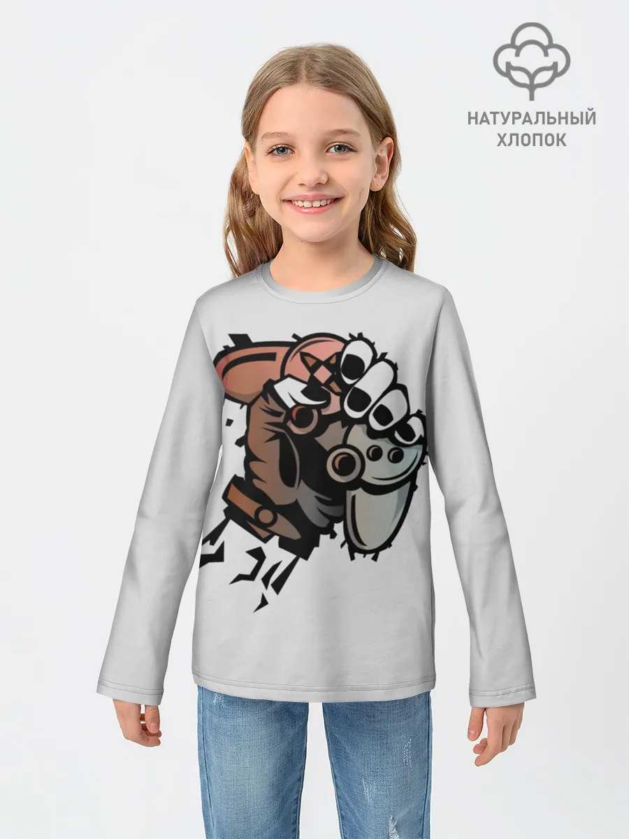 Детский лонгслив / Gamer