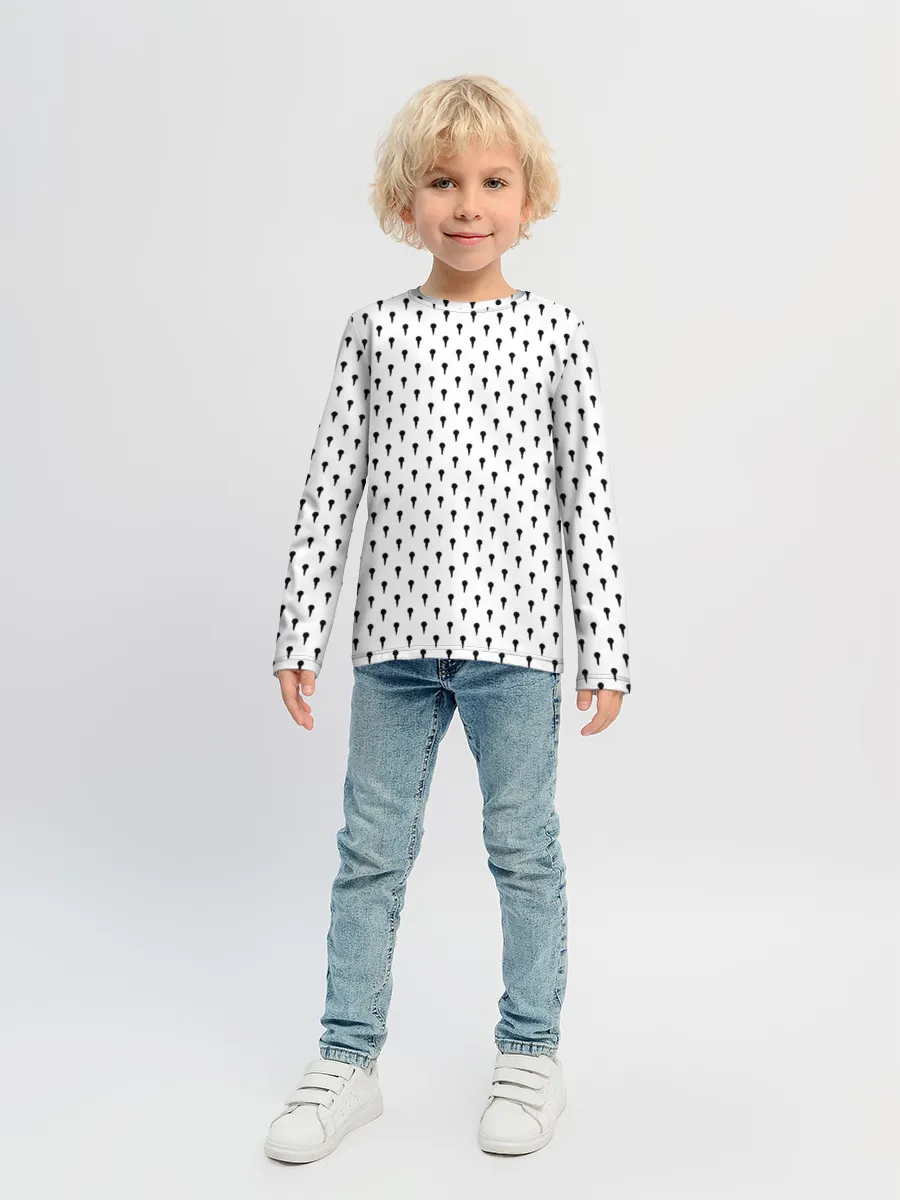 Детский лонгслив / Bruno Buccellati Style Ver.1