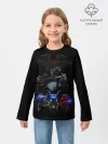 Детский лонгслив / Мыши рокеры с марса / байкеры