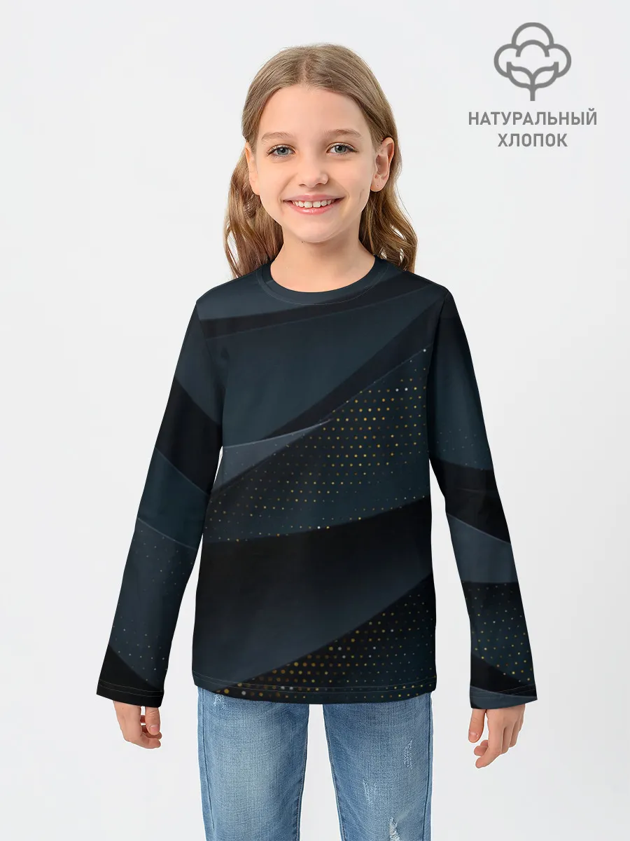 Детский лонгслив / Алькантара