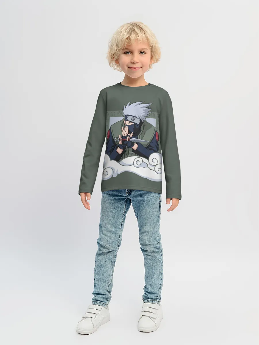 Детский лонгслив / Какаши сенсей