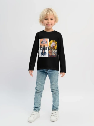 Детский лонгслив / Billie Eilish