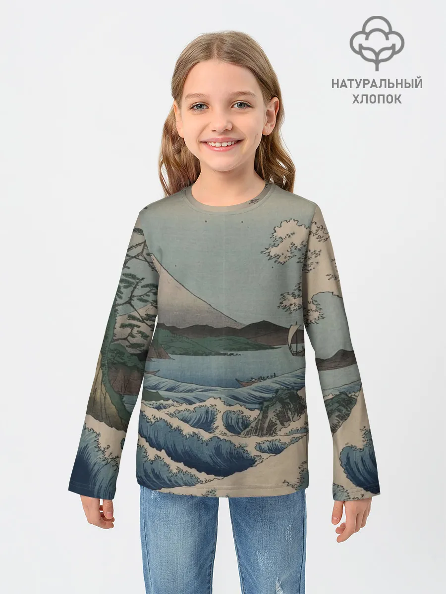 Детский лонгслив / Утагава Хиросигэ