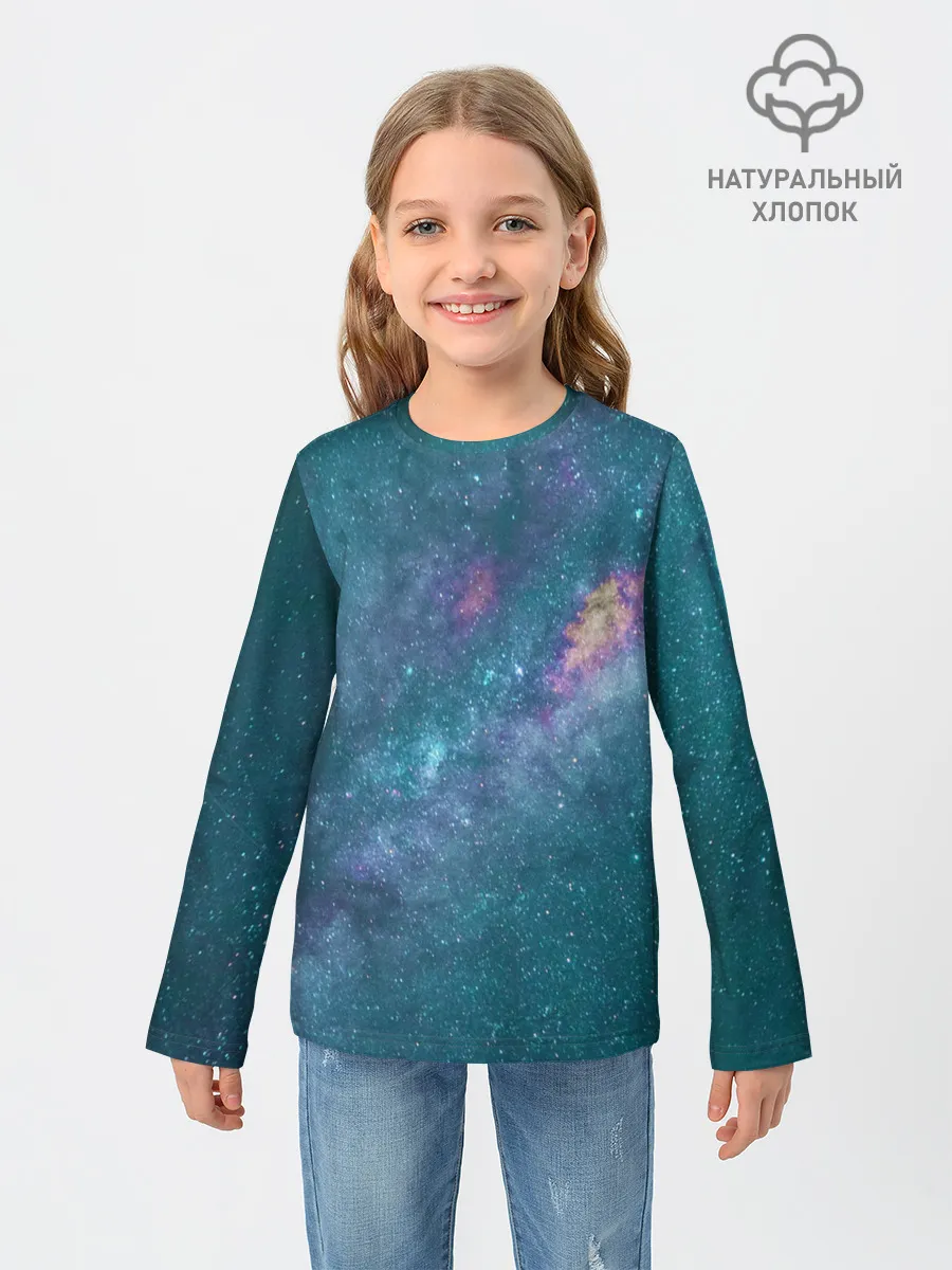 Детский лонгслив / Млечный путь
