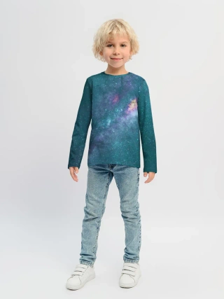 Детский лонгслив / Млечный путь