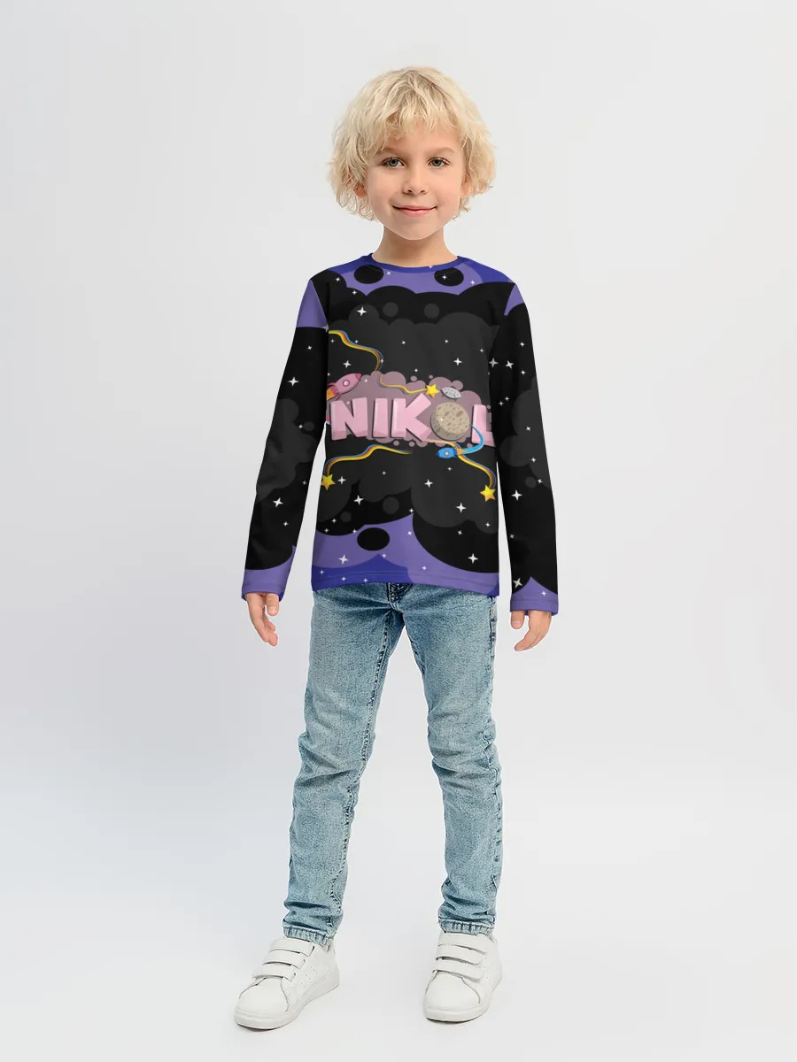 Детский лонгслив / Nikol space