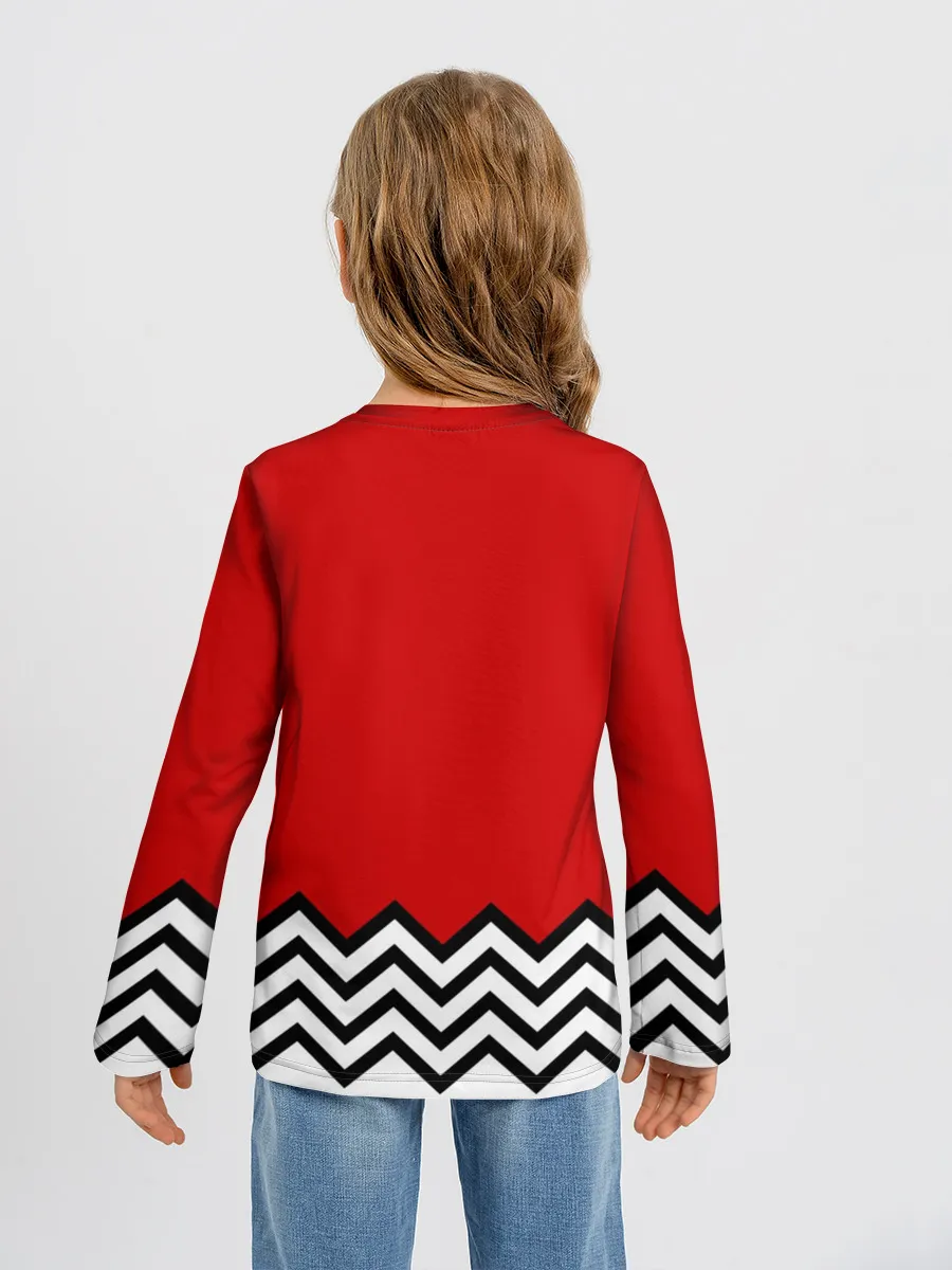 Детский лонгслив / Твин Пикс