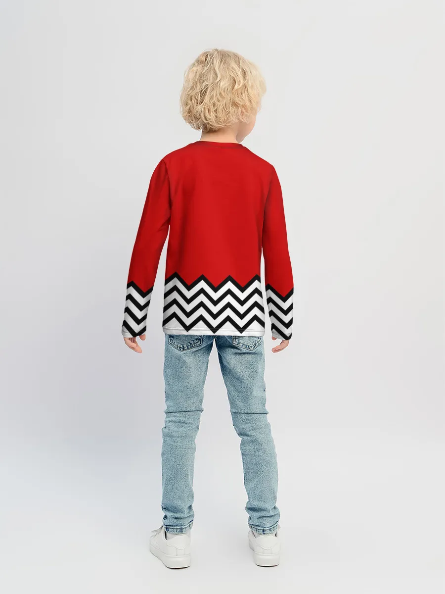 Детский лонгслив / Твин Пикс