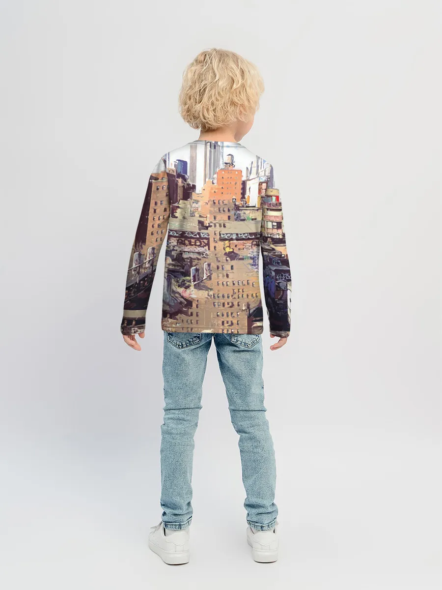 Детский лонгслив / Billie Eilish