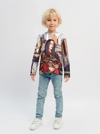 Детский лонгслив / Billie Eilish