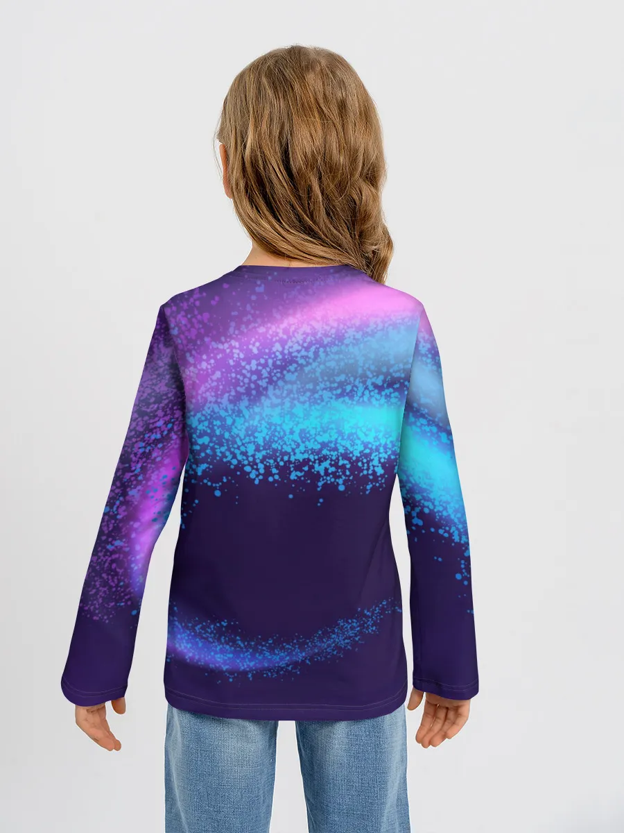 Детский лонгслив / Сова пират