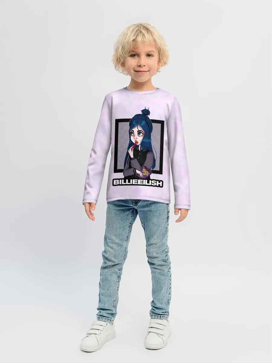 Детский лонгслив / Billie Eilish