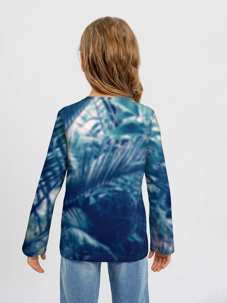 Детский лонгслив / Попугай