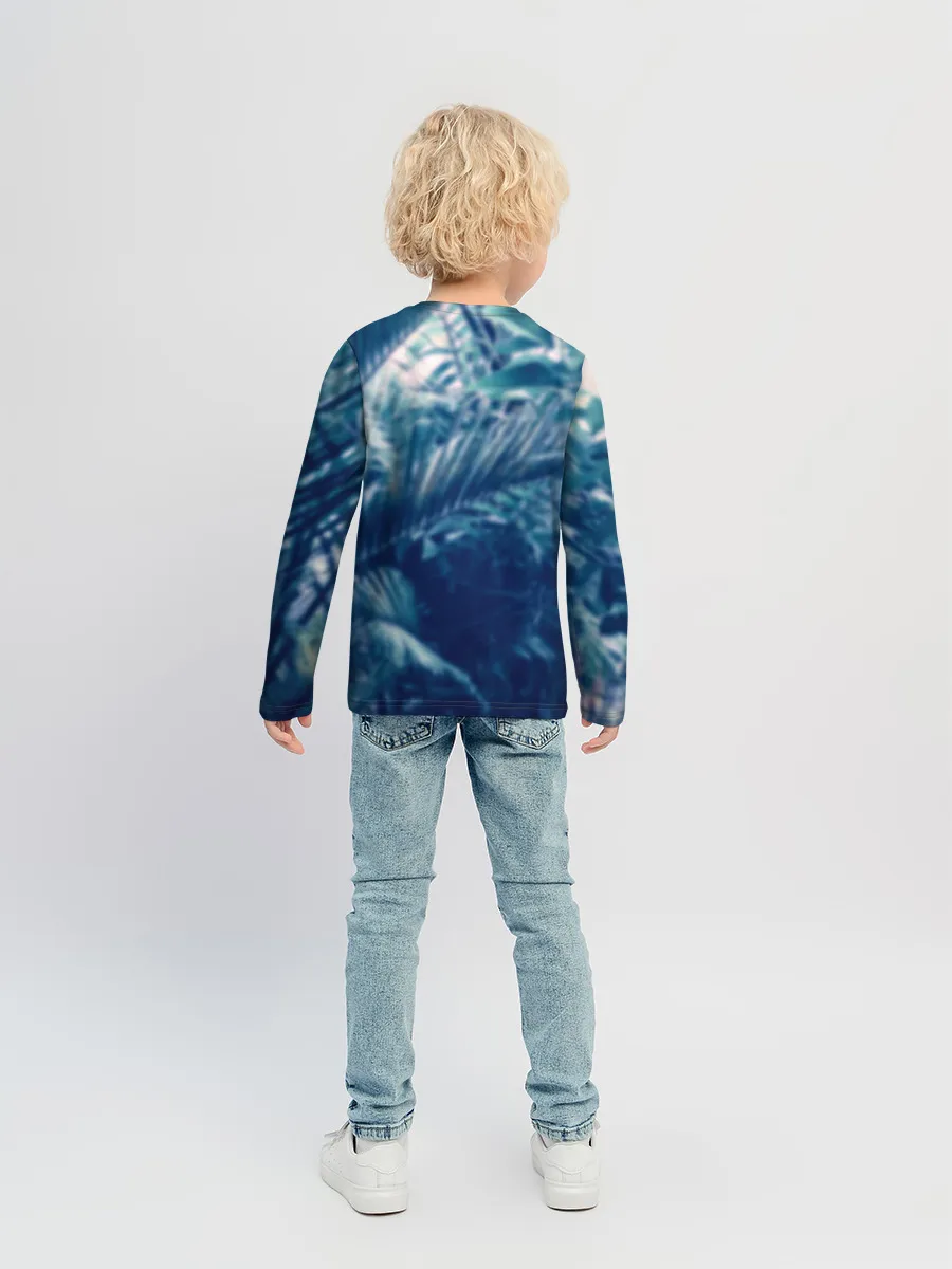 Детский лонгслив / Попугай