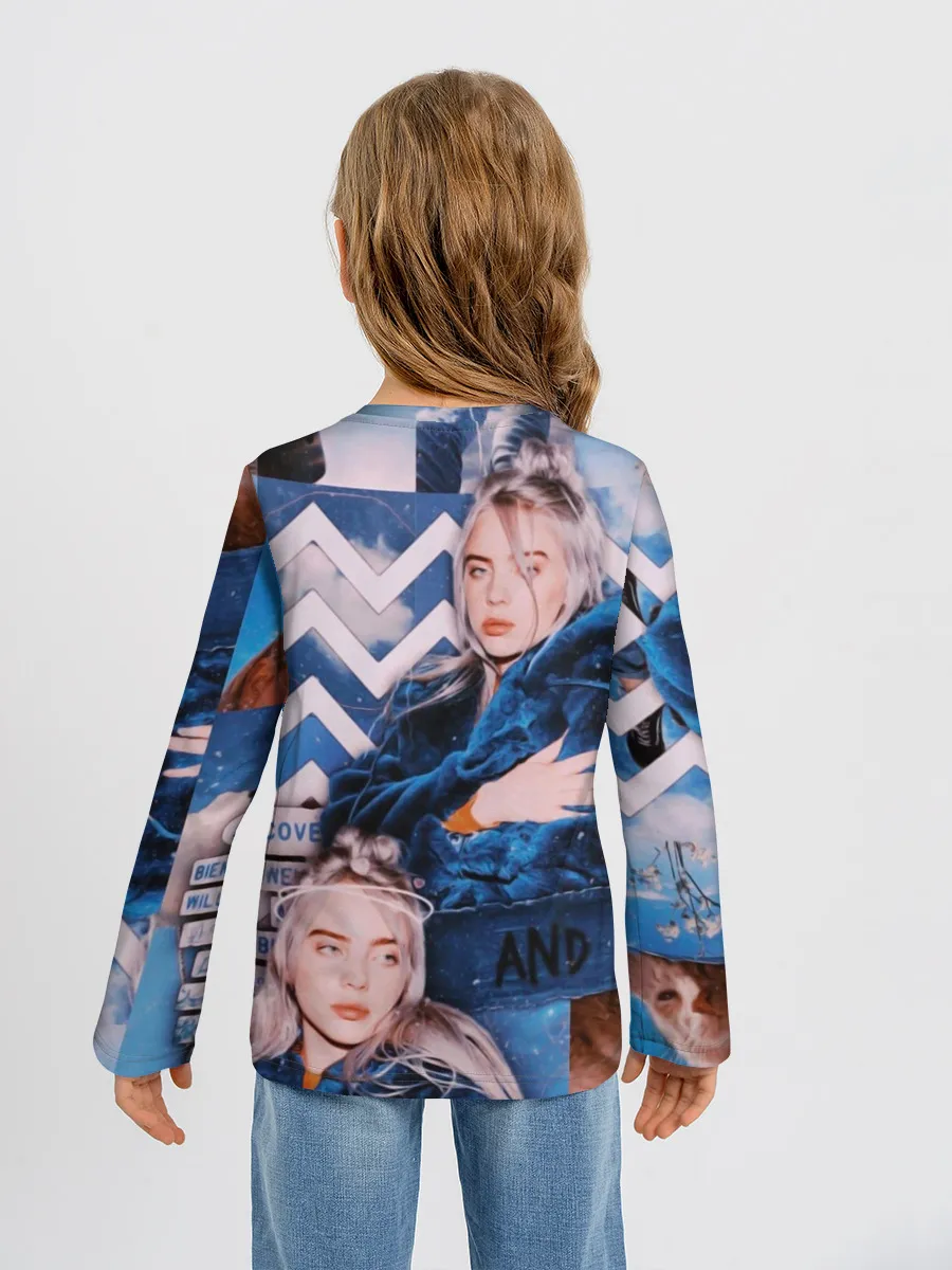 Детский лонгслив / Billie Eilish