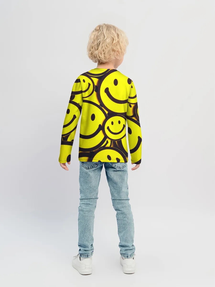 Детский лонгслив / Billie Eilish Выкинь Друга