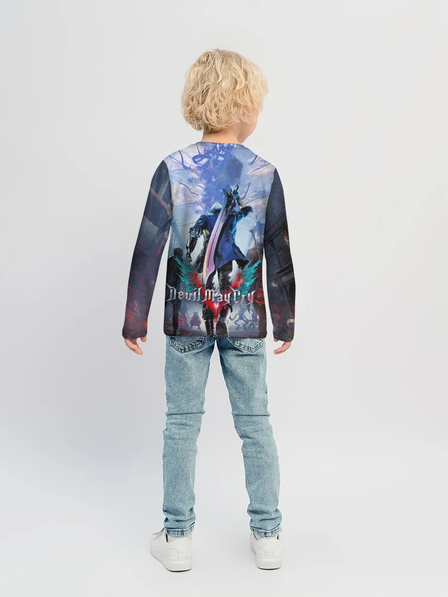 Детский лонгслив / Devil May Cry 5