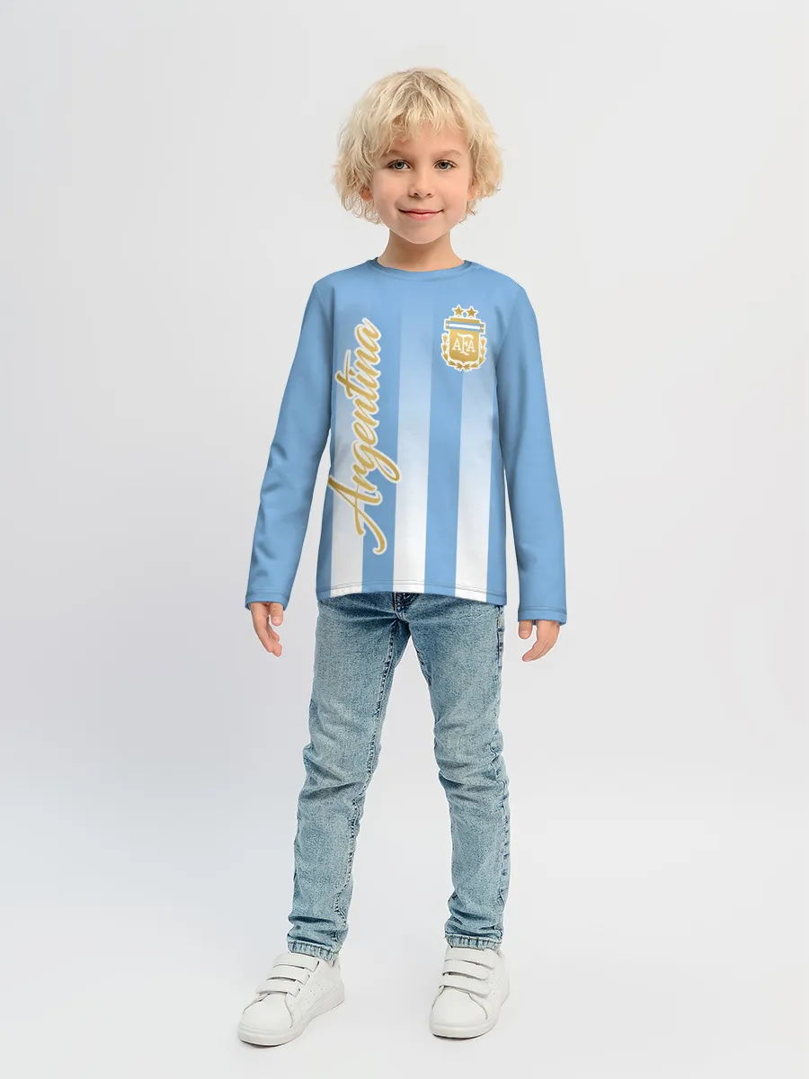 Детский лонгслив / Сборная Аргентины