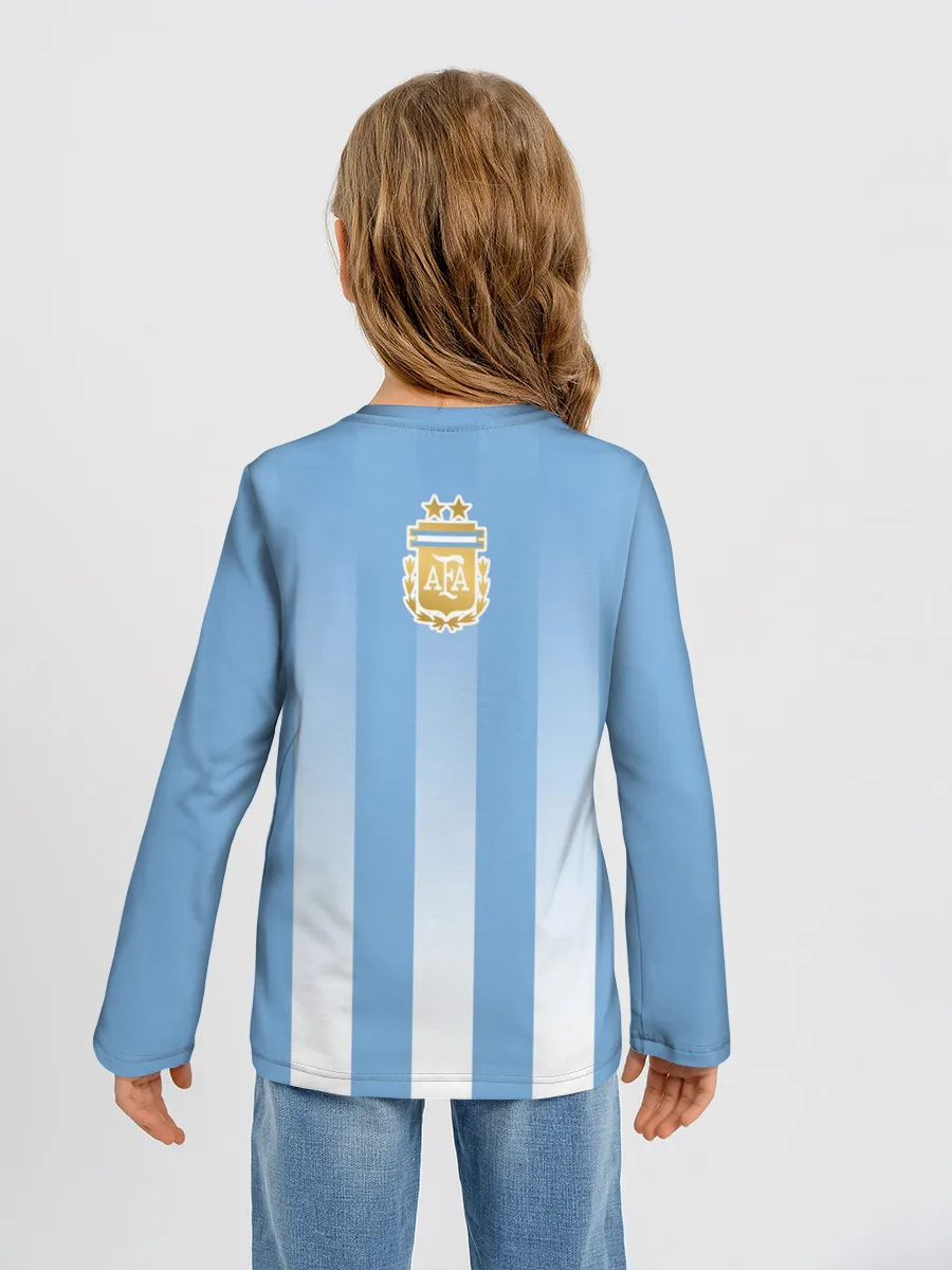 Детский лонгслив / Сборная Аргентины