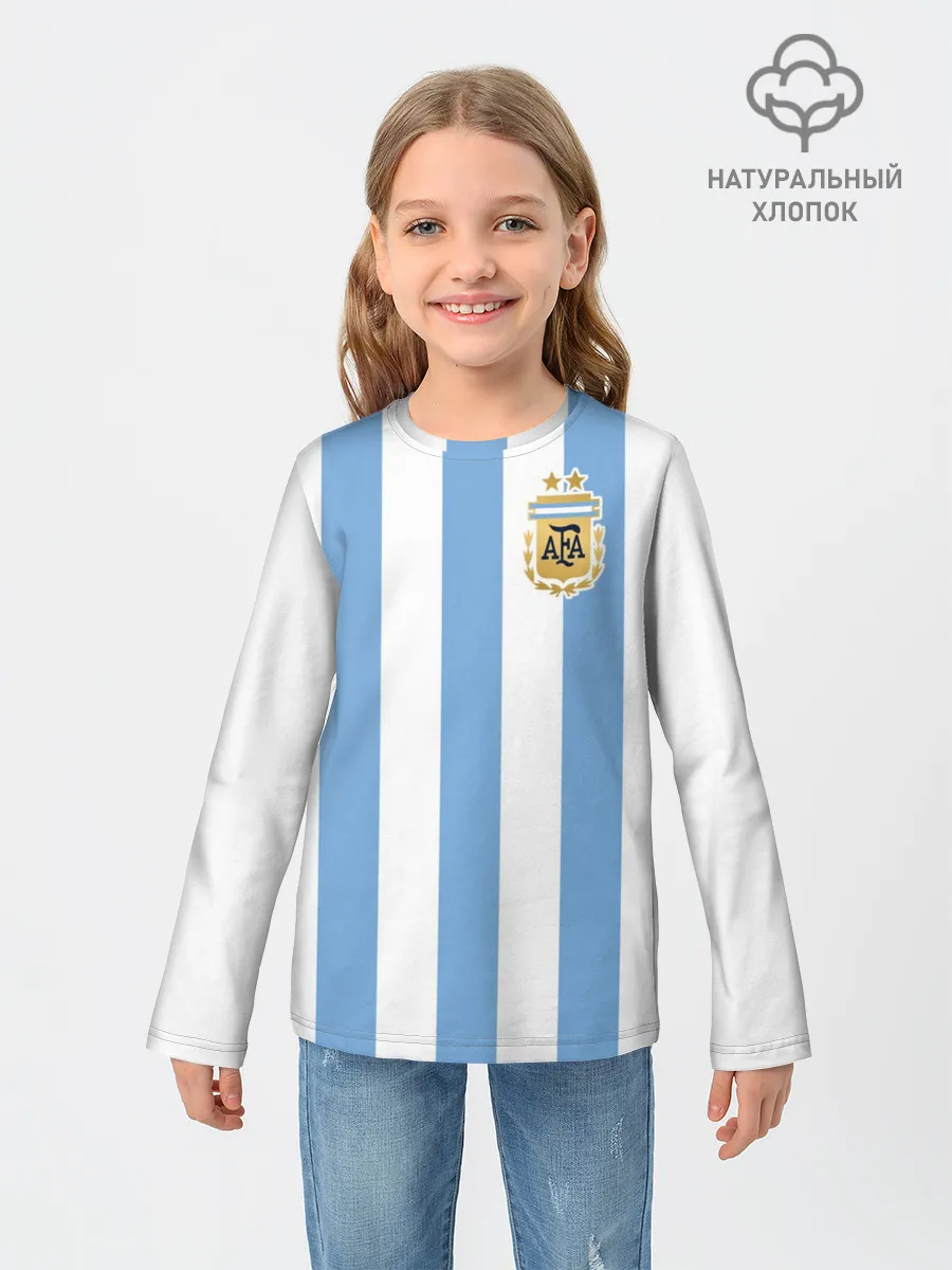 Детский лонгслив / Сборная Аргентины