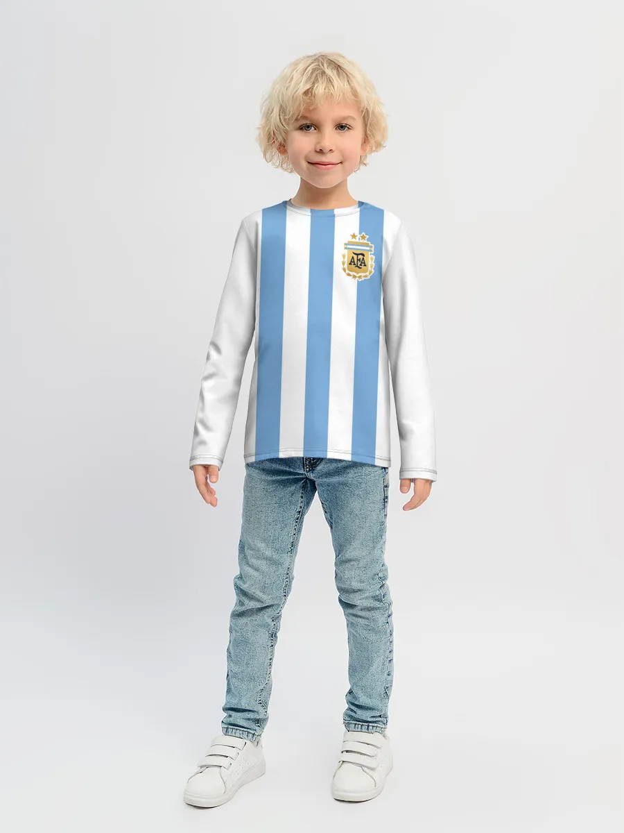 Детский лонгслив / Сборная Аргентины