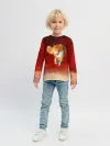Детский лонгслив / Огненная Лиса
