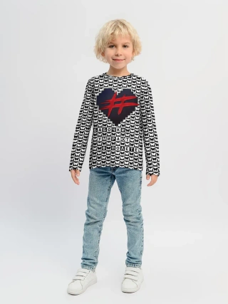 Детский лонгслив / Бабочки умирают в полете