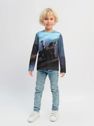 Детский лонгслив / Цири И Геральд