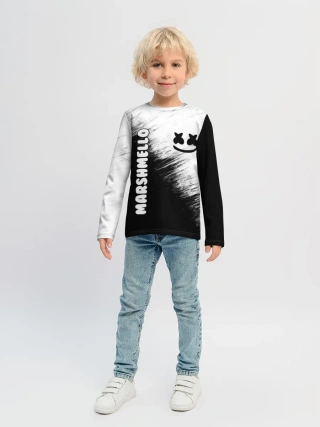 Детский лонгслив / Marshmello 3
