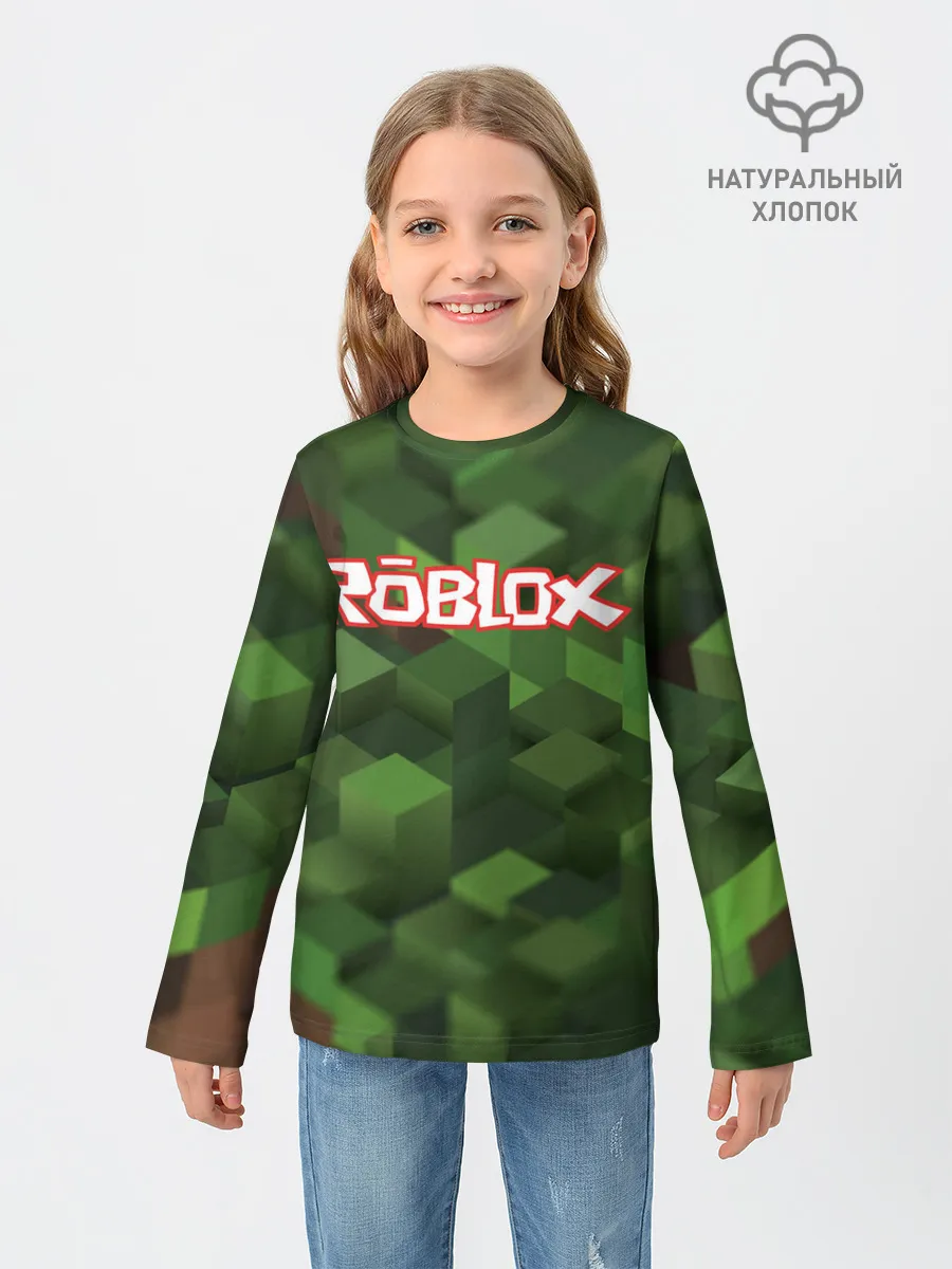 Детский лонгслив / Roblox