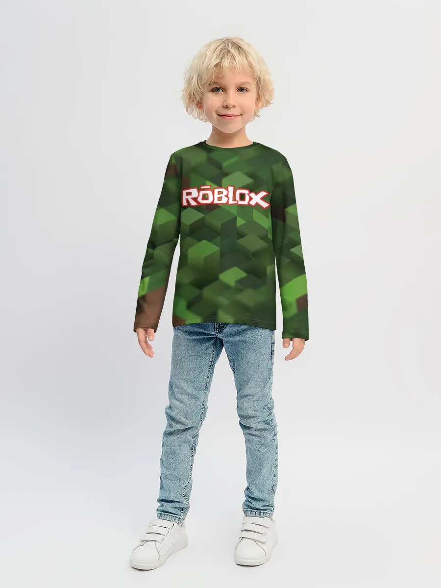 Детский лонгслив / Roblox