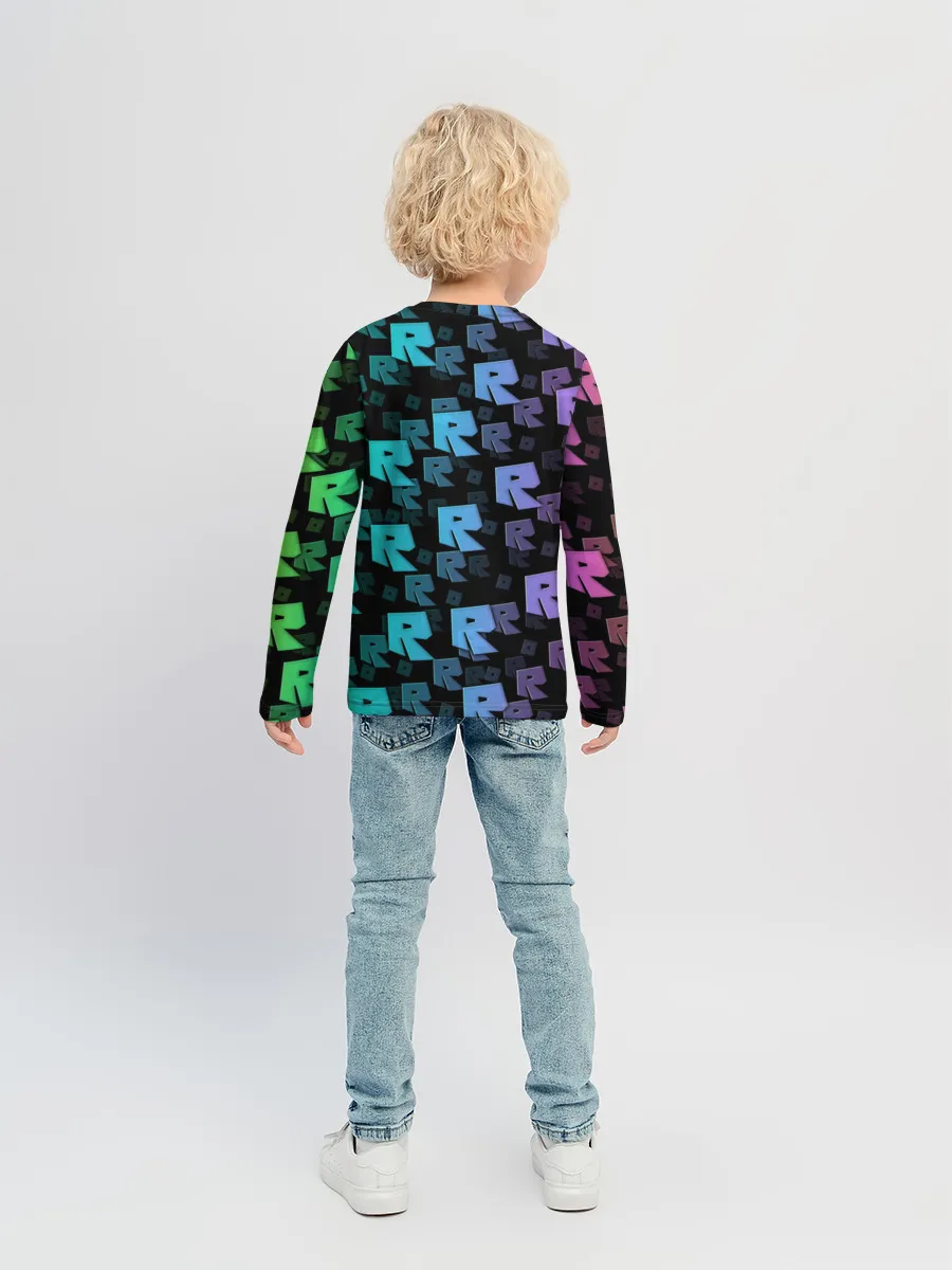 Детский лонгслив / Roblox