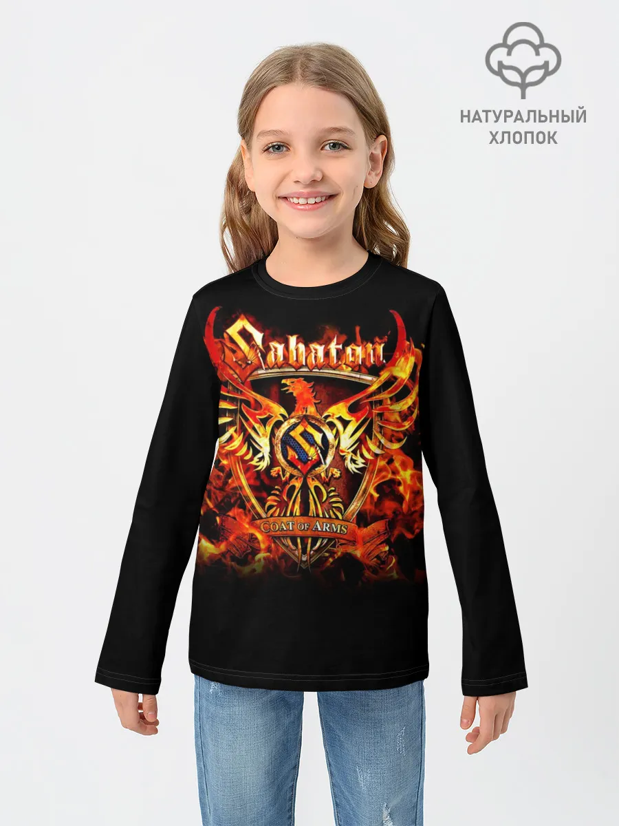 Детский лонгслив / Sabaton