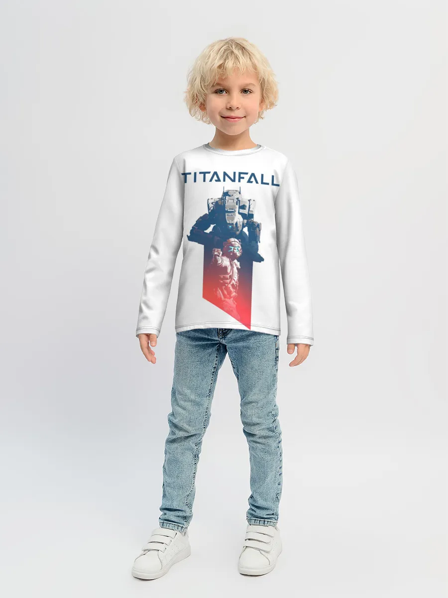 Детский лонгслив / Titanfall