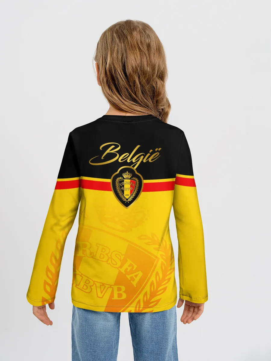 Детский лонгслив / Бельгия