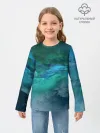 Детский лонгслив / Изумрудные Облака