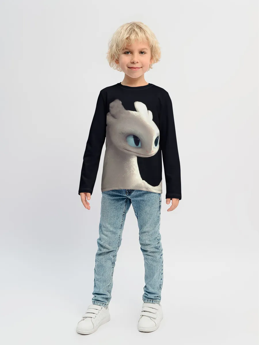 Детский лонгслив / Как приручить дракона